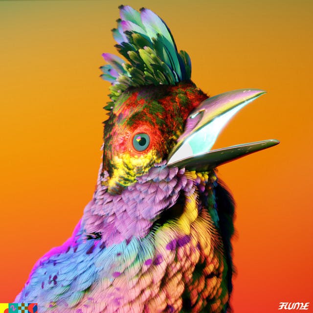 Album cover art for Go by Flume